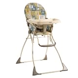Cosco Flat Fold High Chair, Wild Adventure