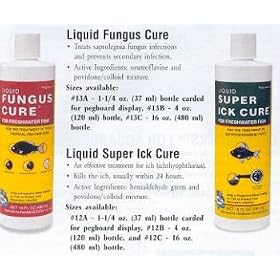 Aquarmium Pharmaceuticals Liquid Super Ick Cure Fish Parasite Treatment Treats 30 US gallons by MARS FISHCARE NORTH AMERICA