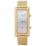 Skagen Women's 20SGGW Denmark Crystal Accent Mother-Of-Pearl Dial Watch