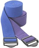 6 foot Cinch Buckle Cotton Yoga Strap