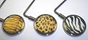 3 Animal Print Purse Hooks / Handbag Hooks