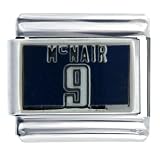 Nfl Mcnair #9 Licensed Sports Italian Charms Bracelet Link