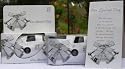 10 Pack Shiny Silver Bells Wedding Disposable 35mm Cameras in Gift Boxes with Matching Tents 27 Exp.