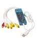 4 Channel USB 2.0 DVR for PC Notebook Digital Video Security System 1OZ