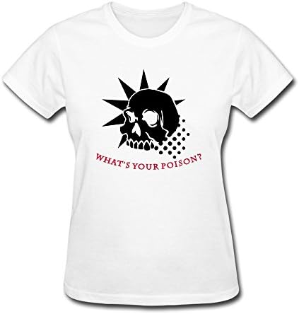 Women Whats Poison 2c Funny T-shirt Size S Color White