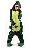 Amour - Kigurumi Sleepsuit Pajamas Costume Cosplay Unicorn Homewear Lounge Wear Ightwear (Shoes Excluded)(L, Dinosaur)