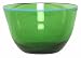 Hand Blown Glass Green Small Salad Bowl 4.5