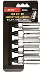 Ampro T33326 3/8-Inch Drive Spark Plug Sockets, 5-Piece