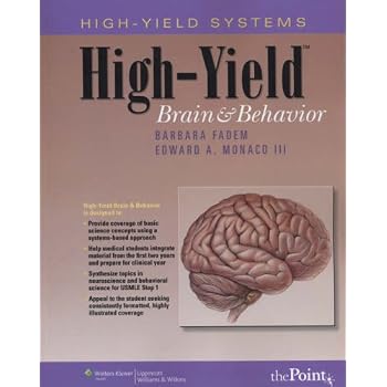 Set A Shopping Price Drop Alert For High-Yield™ Brain and Behavior (High-Yield Systems Series)