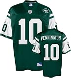 Youth New York Jets Chad Pennington #10 Replica Team Color Jersey