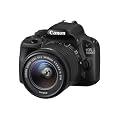Canon EOS 100D - C�mara r�flex digital de 18.0 Mp (pantalla t�ctil de 3.0", objetivo(s) 18-55mm f/3.5-5.6, zoom �ptico 3x, sensor CMOS, estabilizador de imagen �ptico, grabaci�n de v�deo Full HD) color negro - kit con objetivo EF-S 18-55mm f/3.5-5.6 IS STM