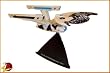 Star Trek R1 U.S.S. Enterprise NCC-1701 Battle Damaged 1/64 Scale Die Cast