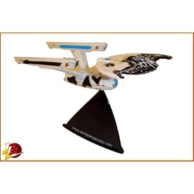 Johnny Lightning Legends of Star Trek Series 5: Sacrifice U.S.S. Enterprise NCC-1701 Battle Damaged