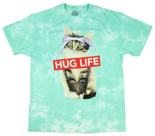 Hug Life Kitty Cat Graphic T-Shirt