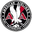 American Airlines Porcelain Refrigerator Magnet