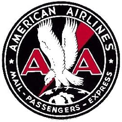 American Airlines Porcelain Refrigerator Magnet