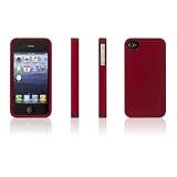 Griffin GB03181 Outfit Ice for iPhone 4S - 1 Pack - Retail Packaging - Dark Red