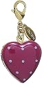 Pilgrim Polka Dot Heart Locket Charm