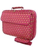 Hot Pink Lime Green Polkadot 17