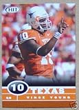 2006 SAGE HIT # 10 Vince Young (RC - Rookie Card) / Tennessee Titians / Football Cards - In Protective Top Loader - Sports Trading Cards Collecting - AP Rookie of the Year (ROY)