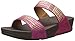 FitFlop Women's Aztek Chada Slide, Rio Pink, 9 M US