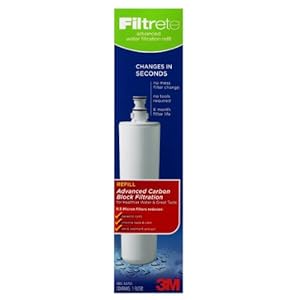 3M Filtrete 3US-PF01 Under-Sink Advanced Replacement Water Filter