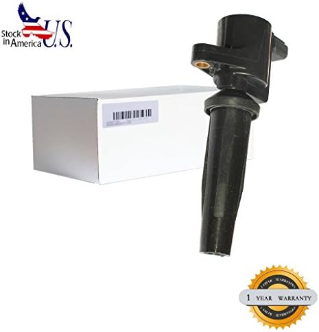 grille4u 4pcs Brand New Ignition Coil For Ford Escape Focus Transit Connect Mazda 3 6(Automatic Transmission) Tribute Mariner 2.0L/2.3L L4