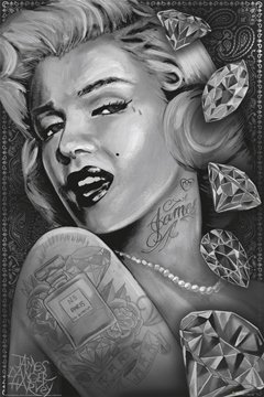 Marilyn 1 (Marilyn Monroe Tattoos) by James Danger Harvey 24