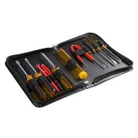 StarTech 11 Piece PC Computer Tool Kit with Carrying Case