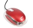 Saitek PM09Ar Notebook Optical Mouse (Metallic Red)