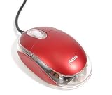Saitek PM09Ar Notebook Optical Mouse (Metallic Red)
