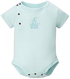 Finn+Emma フィン&エマ 半袖ロンパース オーガニックコットン100% 6-9ヶ月 セイラー B02-0200h6-9 Clearwater
