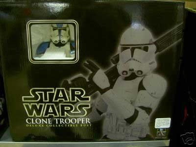 Star Wars Episode III: Revenge of the Sith Clone Trooper White Variant Mini Bust by Gentle Giant Studios 41NK1JFJM4L Star Wars Episode III: Revenge of the Sith Clone Trooper White Variant Mini Bust by Gentle Giant Studios