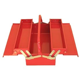 TB-125 3-Tray Portable Metal Tool Box