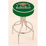Marshall Thundering Herd 30 Tulip base Swivel Bar Stool with 4 Thick Seat