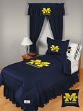 Michigan Wolverines NCAA Locker Room Complete Bedroom Package