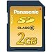 Photo : Panasonic 2GB SD Memory Card Class 6