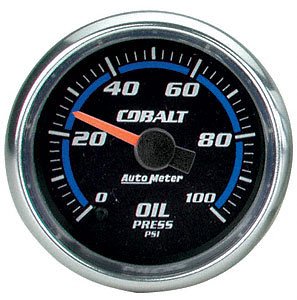 Auto Meter 6153 Cobalt Full Sweep Electrical Oil Pressure Gauge