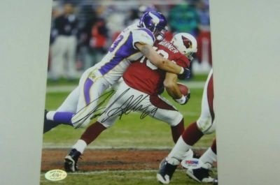 Vikings Jared Allen Autographed/Hand Signed Auth 8x10 Photo Ja PSA/dna