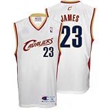 NBA Trikot Cavaliers - James - weiß