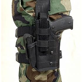 BlackHawk CQR Holster, Black, Left Handed For Colt 1911