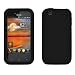 T-Mobile LG MyTouch Silicone Skin Soft Phone Cover - Black