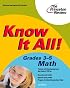 Know It All! Grades 3-5 Math (K-12 Study Aids)