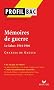 Profil Bac M�moires de guerre