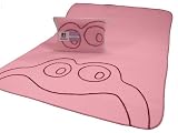 Modern Basics Pink Frog Blanket 40X30