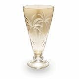 Lenox British Colonial Crystal Gold Goblets, Set of 4