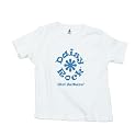 Daisy Rock Baby Tee for Toddlers,White & Blue,6T