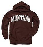 Montana Grizzlies Brown Arch Hooded Sweatshirt