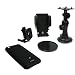 JAVOedge Apple iPhone 3G JAVOSkin Case (Black) + Universal Mobile Mount Bundle