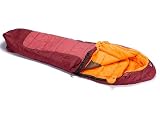 Vaude Kunstfaser-Schlafsack Trekking Basic 200, weinrot